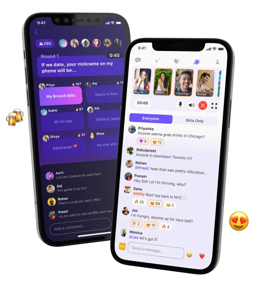 Join the 2M+ community,<br /><span>through games & chat rooms!</span>
